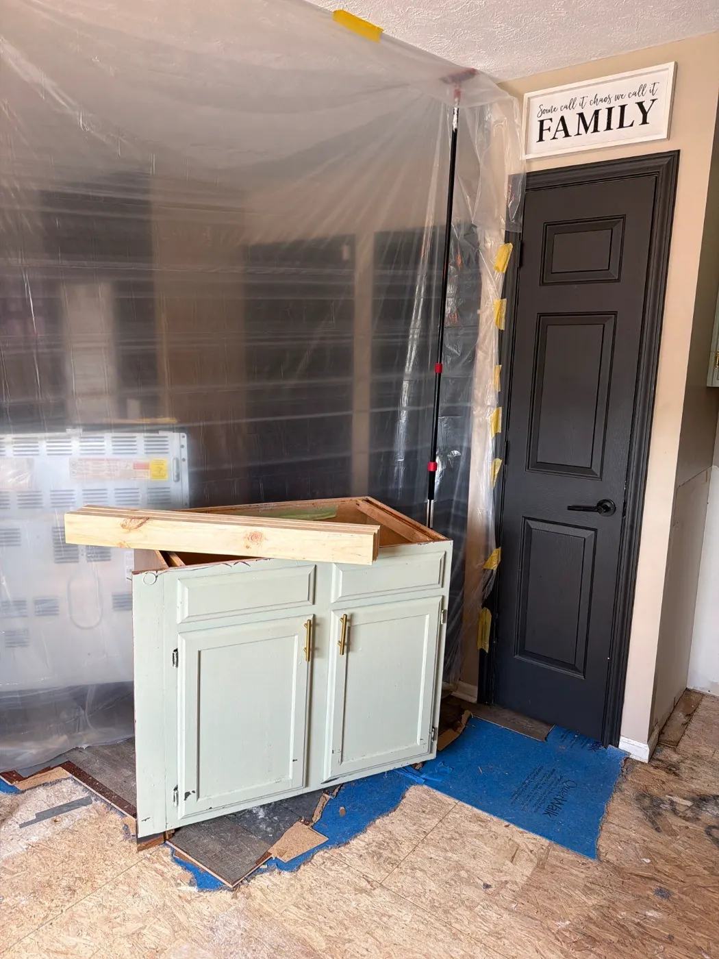 IICRC-certified dry-out in progress at Hazel Dell home